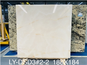 Translucent Of SNOW WHITE ONYX For Wall And Floor.