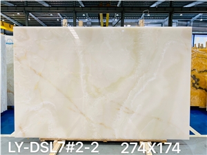 Translucent Of SNOW WHITE ONYX For Wall And Floor.