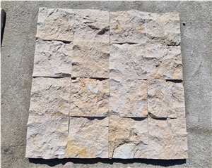 Big Size Split Face Travertine Wall Tiles