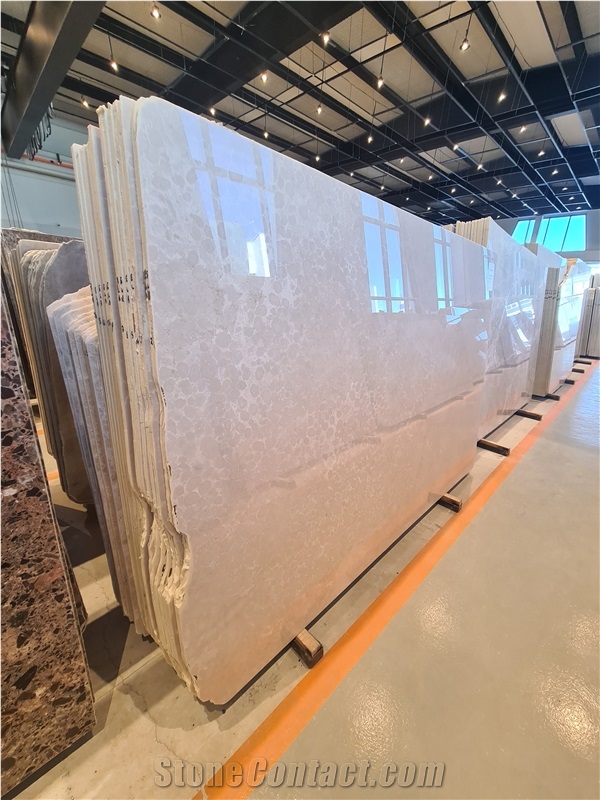 Burdur Beige Marble Slabs