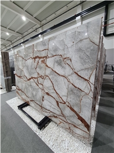 Fantasy Silver Grey Marble Slabs