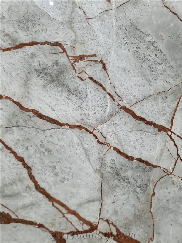 Fantasy Silver Grey Marble Slabs