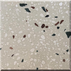 FHI Polished Terrazzo Floors Inorganic Terrazzo Precast