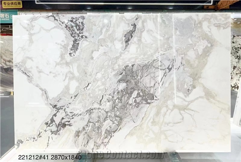 High Quality Oyster White Marble,Fendi White Marble Slabs