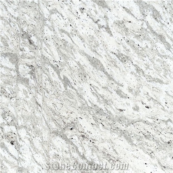 Verde Royal White Granite Polished Slab Floor Tile