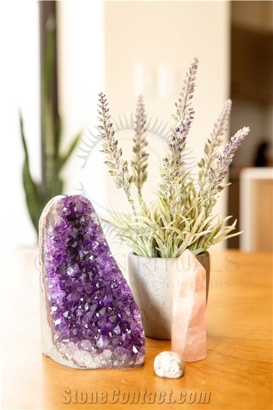 Amethyst Crystal Agate Jade For Home Decoration