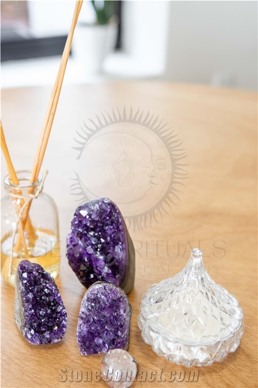 Amethyst Crystal Agate Jade For Home Decoration
