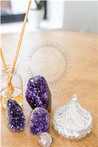 Amethyst Crystal Agate Jade For Home Decoration