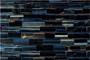 Tiger Eye Fish Semiprecious Stone For Decaration