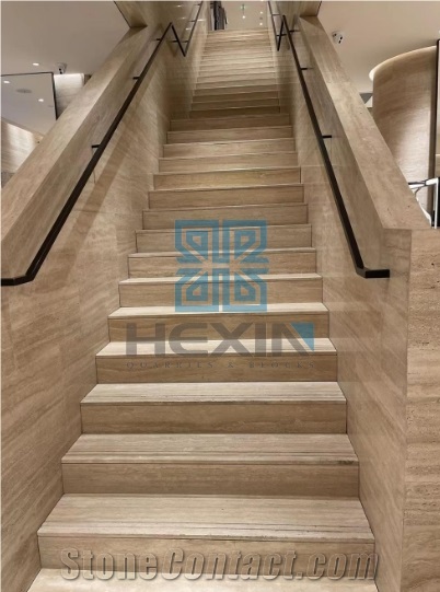 Mexico Travertino Romano  Brushed Slabs & Tiles