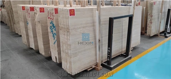 Roman Travertine Cross Cut Slabs & Tiles
