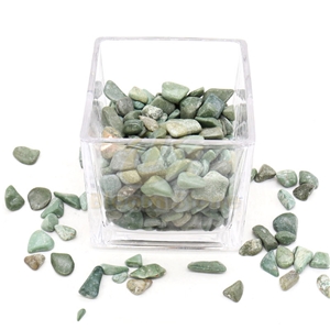 Polished Tumbled Green Pebbles For For Landscaping