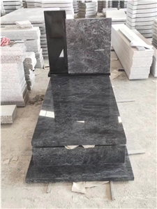 Dark Grey Granite Tombstone,Monument,Headstone,Graves