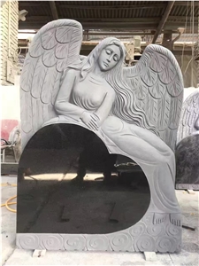 Wholesale Angel Style Monument Tombstone, Heart Tombstone