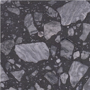 High Performance Inorganic Terrazzo - Grey Series③