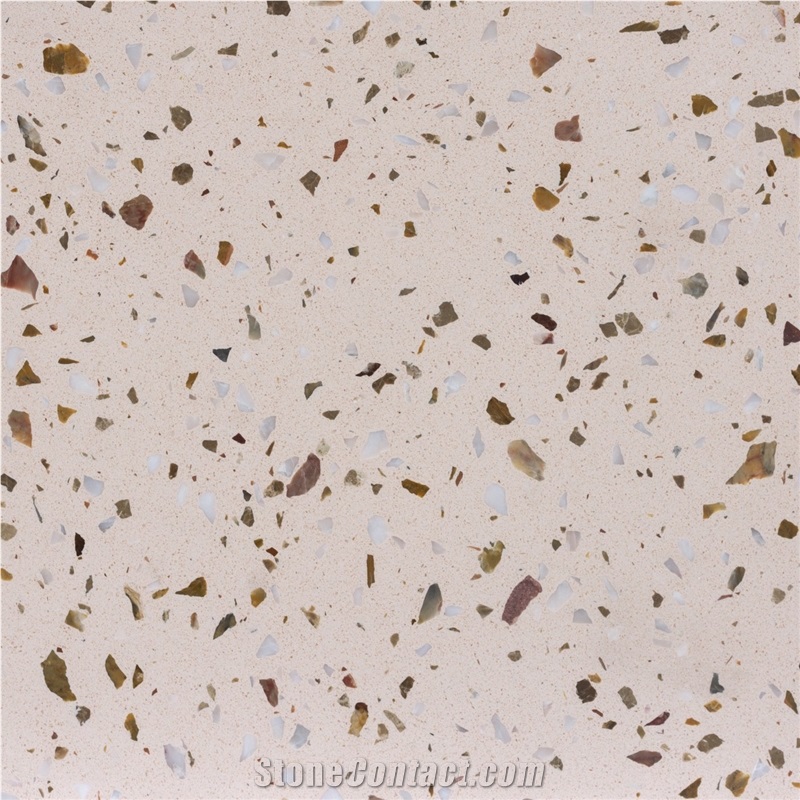 High Performance Inorganic Terrazzo - Pink Series