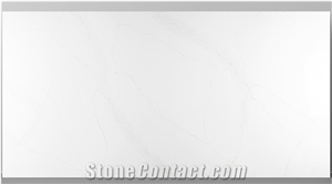 Calacatta Quartz Stone Golden Veins
