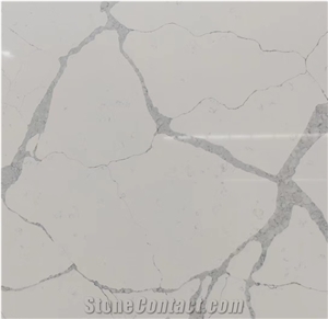 Quartz Stone Calacatta Jumbo Slab