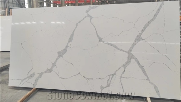 Quartz Stone Calacatta Jumbo Slab