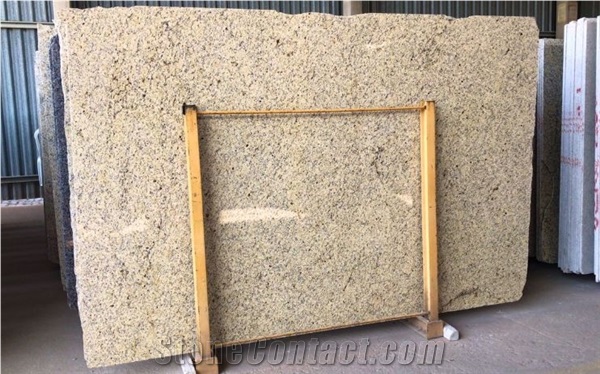 Icarai Yellow Granite Slabs & Tiles - Amarelo Icarai