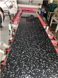 Coin Black Granite Slabs