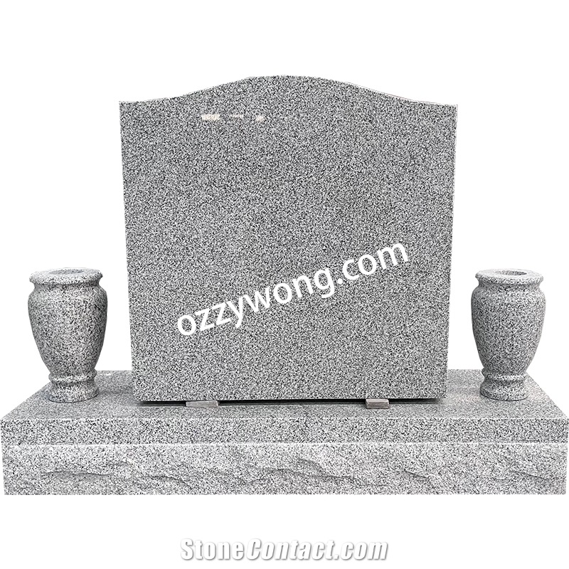 American Regular Grey Headstone 03