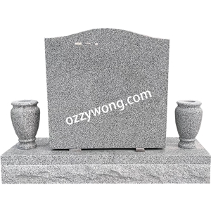 American Regular Grey Headstone 03