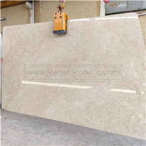 Moon Cream Marble Tiles, Slabs