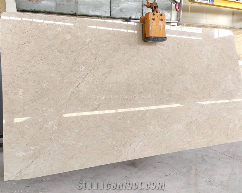 Moon Cream Marble Tiles, Slabs