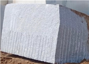 Silver Snow Pearl Granite Blocks