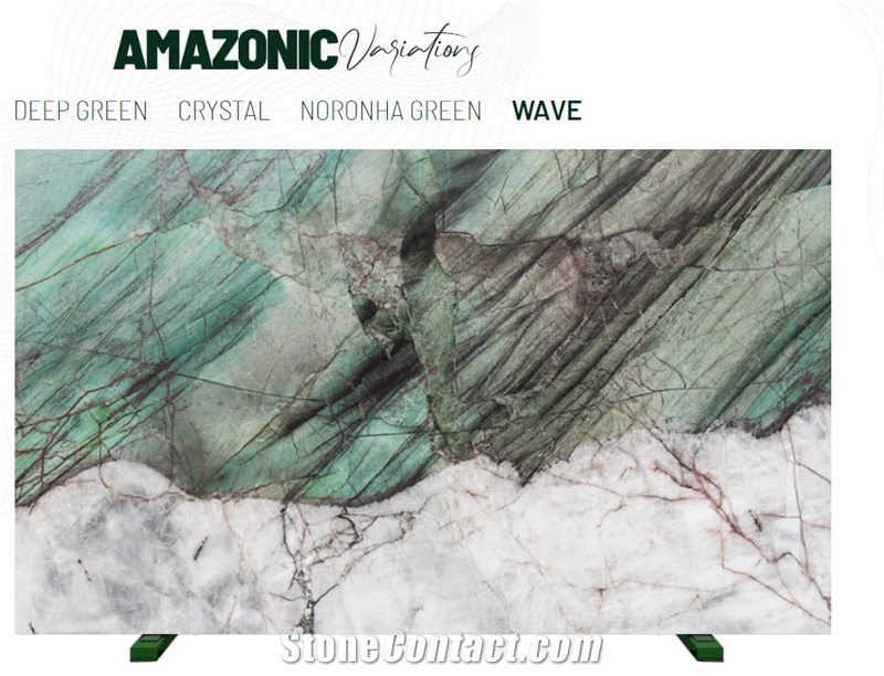 Amazonic Green- Amazon Green Quartzite Slabs