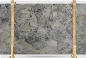 Ivory Crystal Quartzite Slabs