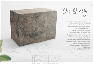 Ivory Crystal Quartzite Quarry