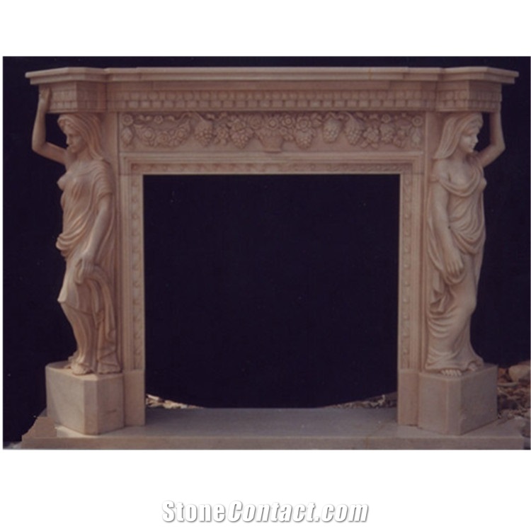 Character Sculptured Fireplace Classic Fireplace Surround