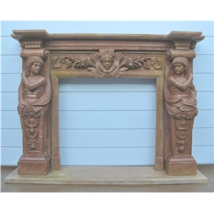 Character Sculptured Fireplace Classic Fireplace Surround