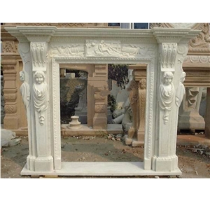 Character Sculptured Fireplace Classic Fireplace Surround