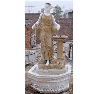 Decoration Sculpture Modern Outdoor Garden Water Fountain