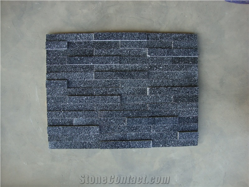 Exterior Black Granite  Wall Panel For Sale