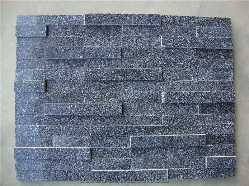 Exterior Black Granite  Wall Panel For Sale