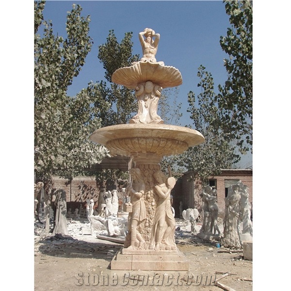 Modern Sculpture Garden Water Fountain Outdoor For Sale