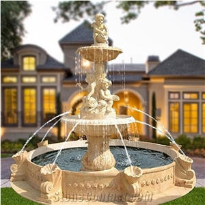Modern Sculpture Garden Water Fountain Outdoor For Sale