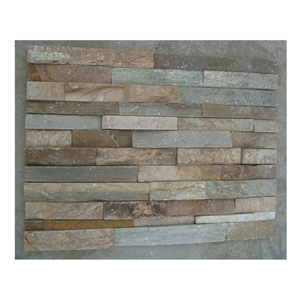 Natural Slate Culture Stone Cladding Exterior Wall Panel