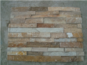Natural Slate Culture Stone Cladding Exterior Wall Panel