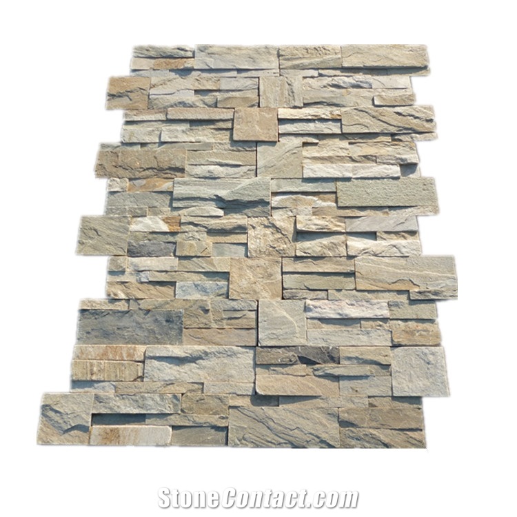Natural Slate Culture Stone Cladding Wall Panel