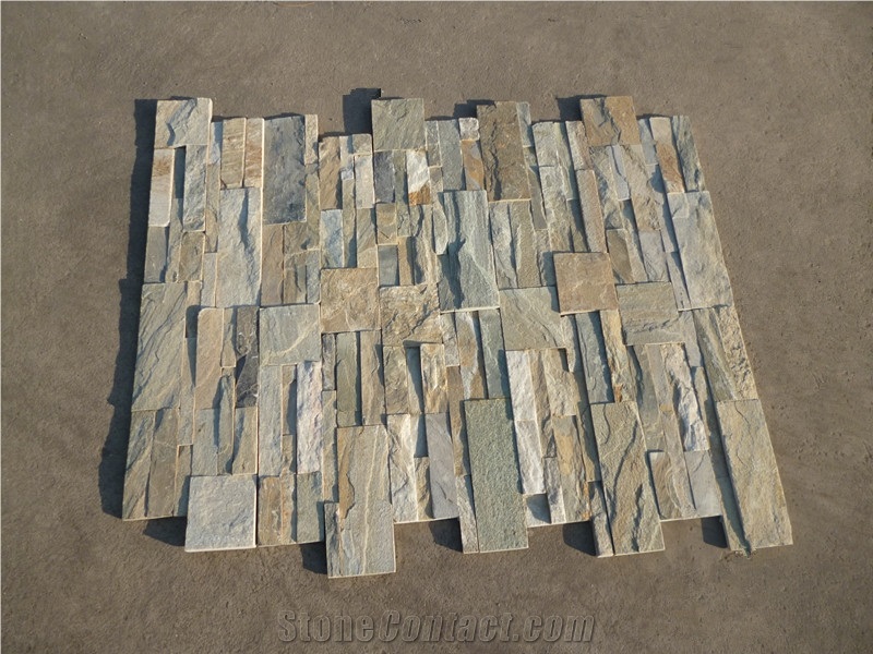 Natural Slate Culture Stone Cladding Wall Panel