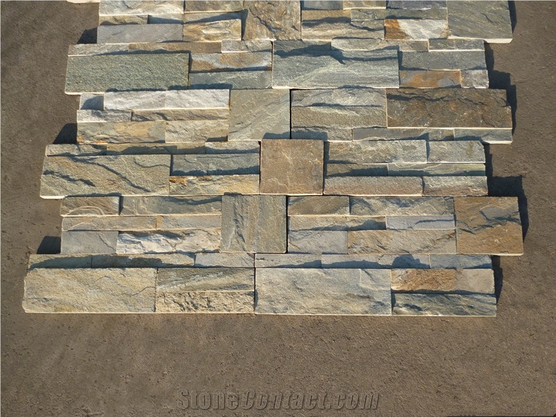 Natural Slate Culture Stone Cladding Wall Panel