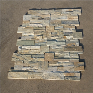 Natural Slate Culture Stone Cladding Wall Panel