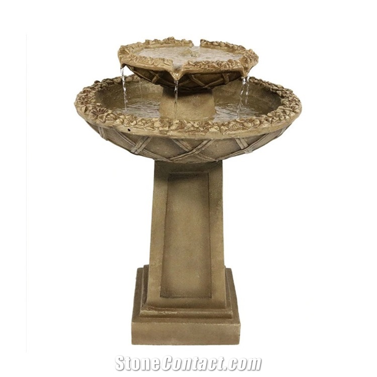 Natural Stone Garden Fountain For Sale