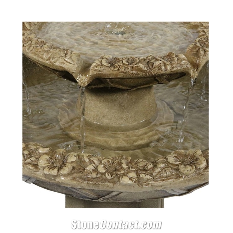Natural Stone Garden Fountain For Sale