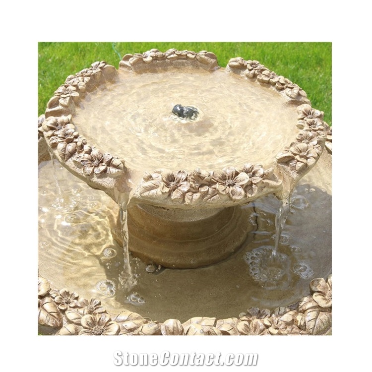 Natural Stone Garden Fountain For Sale